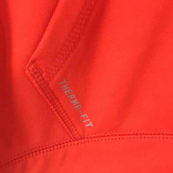 🧡NIKE THERMA-FIT MENS ORANGE XXL HOODIE🧡 - Picture 4 of 5